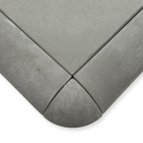 Bodenplatten Klicksystem grau 6x Randleisten