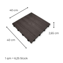 Bodenplatten Klicksystem Holzoptik 10x Fliesen