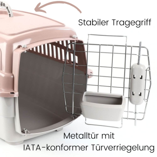 Transportbox IATA Hunde Katzen Gr. M