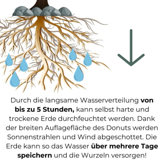 Baum Bewässerungssack Donut